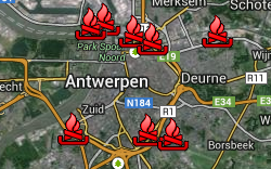 alle Antwerpse zwembaden op 1 kaart