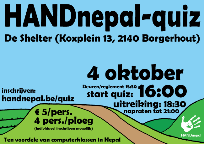 HANDnepal-quiz op 4 oktober