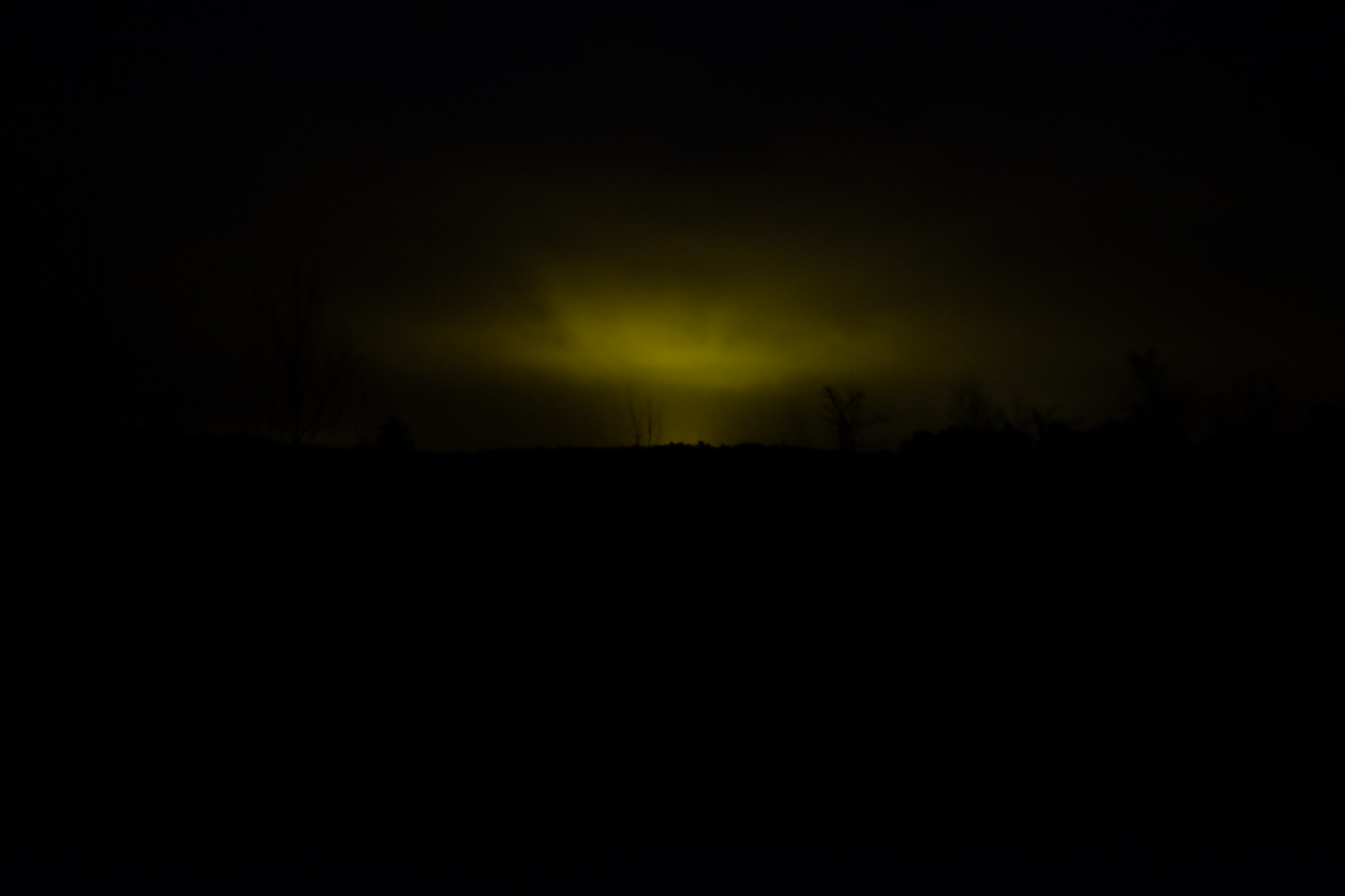 Lichtvervuiling op de Kalmthoutse Heide