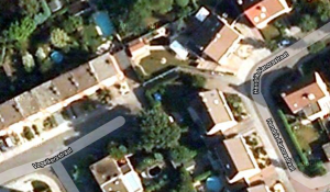 Het missende fietspaadje tussen de Vogelkersstraat en de Hendrik Kanorastraat in Google Maps (biking directions)